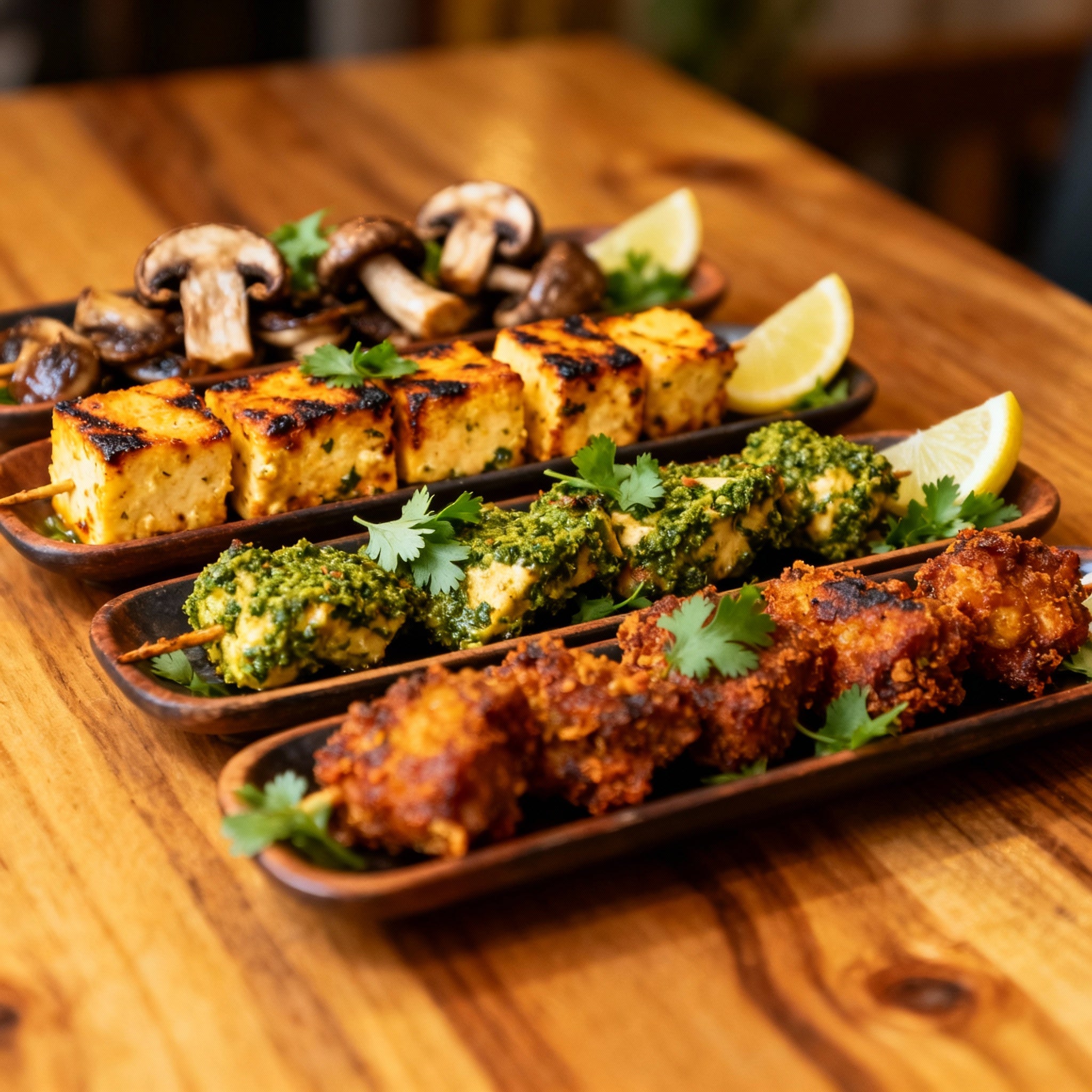Tandoor-Smoked Veg